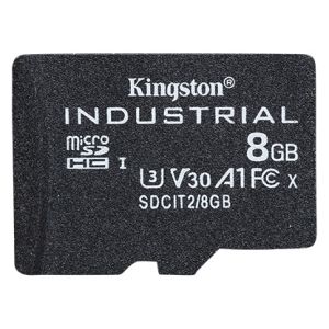 Kingston Industrial/micro SDHC/8GB/100MBps/UHS-I U3 / Class 10 SDCIT2/8GBSP