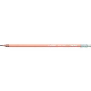 Ceruzka STABILO Swano Pastel HB s gumou pastel marhuľová