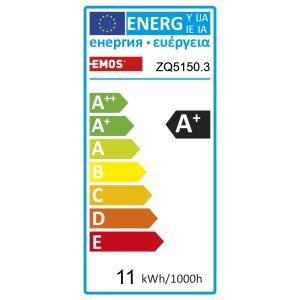 EMOS LED ŽIAROVKA CLASSIC A60 10,5 W (75 W) 1060lm E27 WW 3PC 1525733217