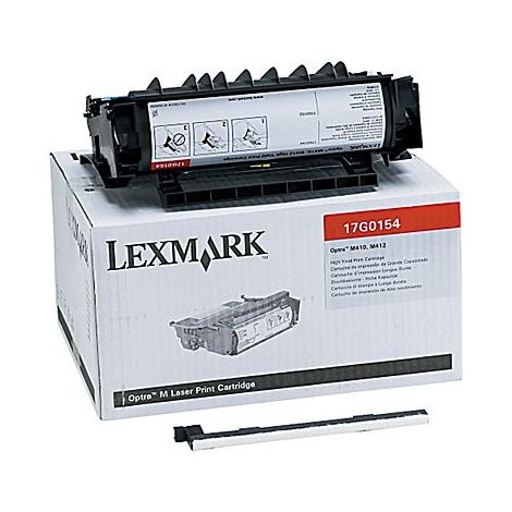 Toner Lexmark 17G0154 (M410, M412), čierna (black), originál