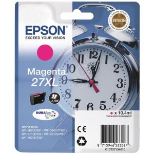 Cartridge Epson T2713 (27XL), purpurová (magenta), originál
