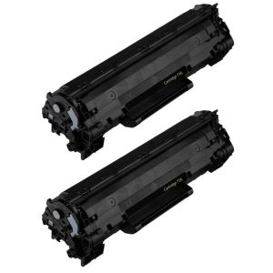 Toner Canon 726, CRG-726, dvojbalenie, čierna (black), alternatívny