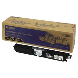 Toner Epson C13S050557 (C1600), čierna (black), originál