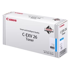 Toner Canon C-EXV26C, azúrová (cyan), originál
