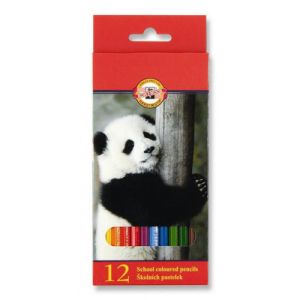 Pastelky KOH-I-NOOR šesťhranné, sada 12 ks