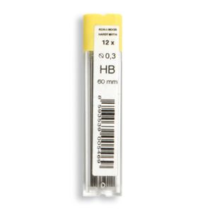 Grafitové tuhy KOH-I-NOOR HB / 0,3 mm, 12 ks
