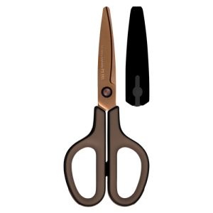 Nožnice PLUS SC-175ST  titánové hnedé, 7" 174mm
