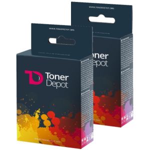 Atramentová kazeta Epson T008, dvojbalenie, TonerDepot, farebná (tricolor), prémium