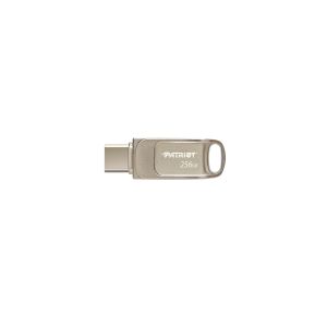 Patriot TAB T560/256GB/USB 3.2/USB-A + USB-C/Strieborná PS256GT560DS5D