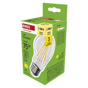 EMOS LED FLM A60 7,8 W (75 W) 1 060lm E27 WW 1525743205