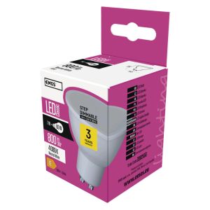 EMOS LED CLS MR16 3×DIM 7W (60W) 800 lm GU10 NW 1525730415