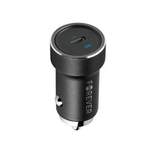 Rýchlonabíjačka do auta Forever CC-06 USB-C 20W, PD3.0 čierna GSM112639