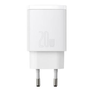 Baseus CCXJ-B02 Compact Quick Nabíjačka USB/USB-C 20W White 6953156207240