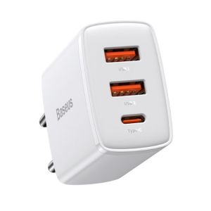 Baseus CCXJ-E02 Compact Quick Nabíjačka USB-C 30W White 6953156207301