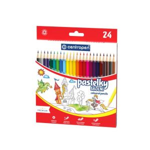 Farbičky šesťhranné CENTROPEN 9520/24f 