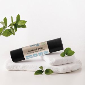 Vrecia DONAU ECO strong, 120 ℓ, 35 mic, 10 ks, čierne, LDPE 