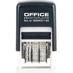 Pečiatka Office products Dátumovka samofarbiaca čierna 