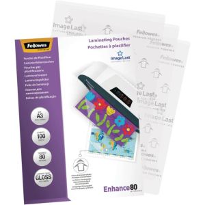 Laminovacie fólie Fellowes 303x426 /A3/ 80mic 