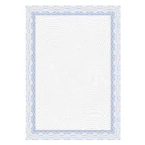 Certifikačný papier APLI A4 modrý, 115g, 25 hárkov 