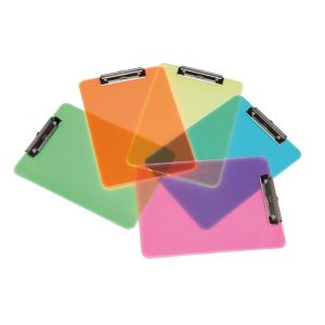 Písacia podložka A4 MAULneon transparentná žltá 