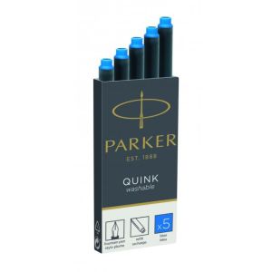 Atramentové bombičky Parker QUINK modré 5ks 