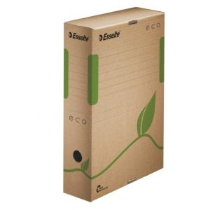Archívny box Esselte ECO 80mm hnedý 
