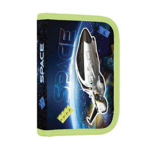 Peračník Karton PP 1 zipsový prázdny 2-klopý Space