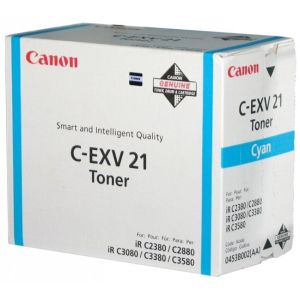 Toner Canon C-EXV21C, azúrová (cyan), originál