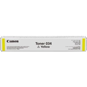 Toner Canon 034, žltá (yellow), originál