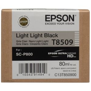 Cartridge Epson T8509, svetlá čierna (light black), originál