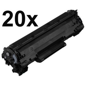 Toner 20 x HP CE278A (78A), dvadsaťbalenie, čierna (black), alternatívny