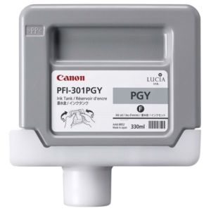 Cartridge Canon PFI-301PGY, foto sivá (photo gray), originál