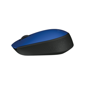 Logitech M171/Kancelárska/Optická/1 000 DPI/Bezdrôtová USB/Čierna-modrá 910-004640