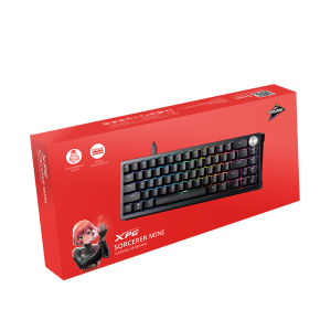 XPG SORCERER MINI/Drátová USB/US layout/Čierna SORCERER MINIRD-BKCWW