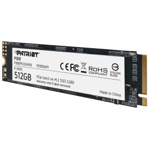 PATRIOT P300/512GB/SSD/M.2 NVMe/5R P300P512GM28