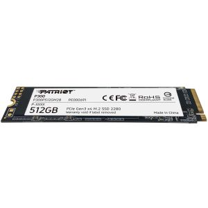 PATRIOT P300/512GB/SSD/M.2 NVMe/5R P300P512GM28