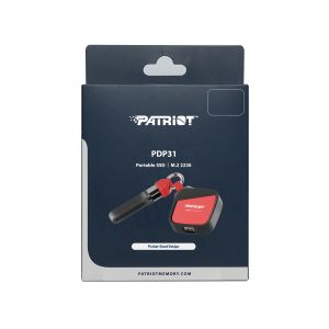 Patriot PDP31/500GB/SSD/Externý/0/Červená/3R PDP31500G23UCK