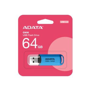 ADATA C906/64GB/USB 2.0/USB-A/Modrá AC906-64G-RWB