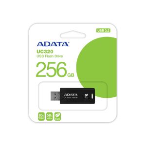 ADATA UC320/256GB/USB 3.2/USB-A/Čierna UC320-256G-RBK/BK