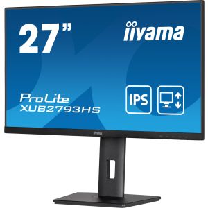 iiyama ProLite/XUB2793HS-B7/27"/IPS/FHD/100Hz/1ms/Black/3R XUB2793HS-B7