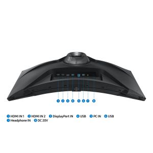 Samsung Odyssey G7 Neo/G75NB/32"/VA/4K UHD/165Hz/1ms/Black/2R LS32BG750NPXEN