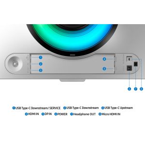 Samsung Odyssey OLED G9/LS49DG934SUXEN/49"/OLED/5120x1440/240Hz/0,03ms/Silver/2R LS49DG934SUXEN