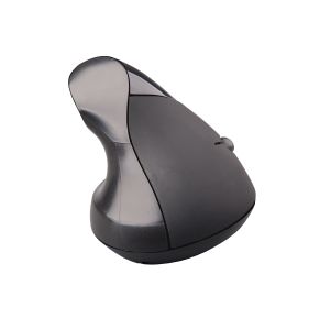 C-TECH Myš VEM-07/Vertikálna/Optická/Pre pravákov/1 600 DPI/Bezdrôtová USB/Čierna VEM-07