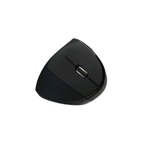 Myš C-TECH VEM-09/Vertikálna/Optická/Pre pravákov/1 600 DPI/Bezdrôtová USB/Čierna VEM-09