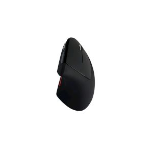 Myš C-TECH VEM-09/Vertikálna/Optická/Pre pravákov/1 600 DPI/Bezdrôtová USB/Čierna VEM-09