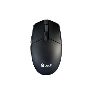 C-TECH WLM-06S-B/Kancelárska/Optická/Pre pravákov/1 600 DPI/Bezdrôtová USB/Čierna WLM-06S-B