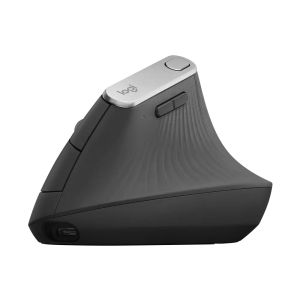 Logitech MX Vertical/Vertikálna/Optická/Pre pravákov/4 000 DPI/USB+BT/Grafitová 910-005448