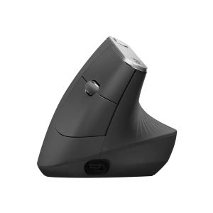 Logitech MX Vertical/Vertikálna/Optická/Pre pravákov/4 000 DPI/USB+BT/Grafitová 910-005448