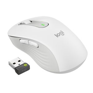 LOGITECH Signature M650 for Business/Kancelárska/Laserová/Pre pravákov/4 000 DPI/USB+BT/Biela 910-006349
