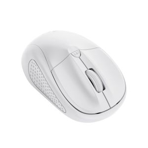 TRUST Primo/Kancelárska/Optická/1 600 DPI/Bezdrôtová USB/Biela 24795